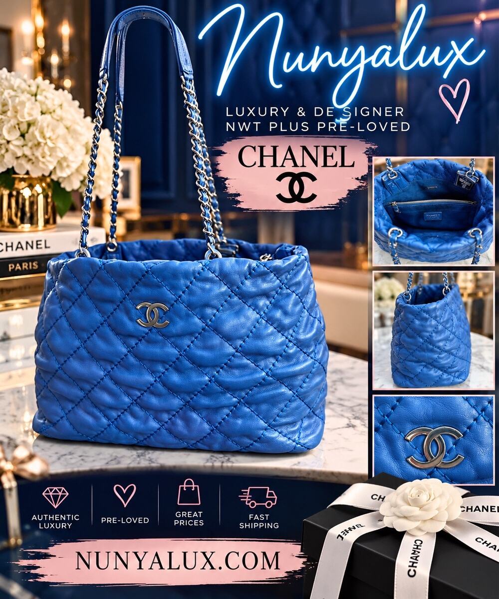 Chanel Love Me Tender Large Shopping Tote 12/13 EUC